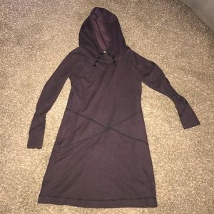 Royal Robbins sweatshirt dress purple size small